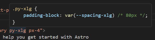.py-xlg {
padding-block: var(--spacing-xlg) /* 80px */;
}